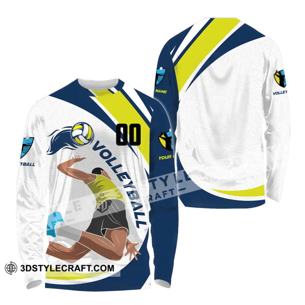 Unisex Shirt - Custom Volleyball 3D Shirt - Long Sleeve Shirt / S - T-shirt