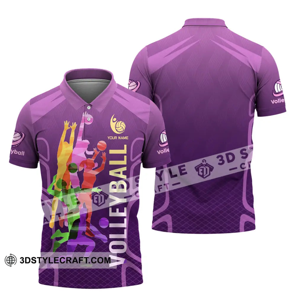 Unisex Shirt - Custom Volleyball 3D Shirt - Polo Shirt / S - T-shirt