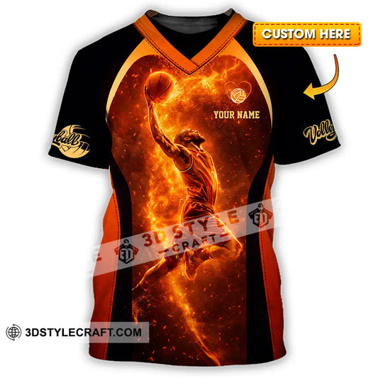 Unisex Shirt - Custom Volleyball 3D Shirt T-shirt