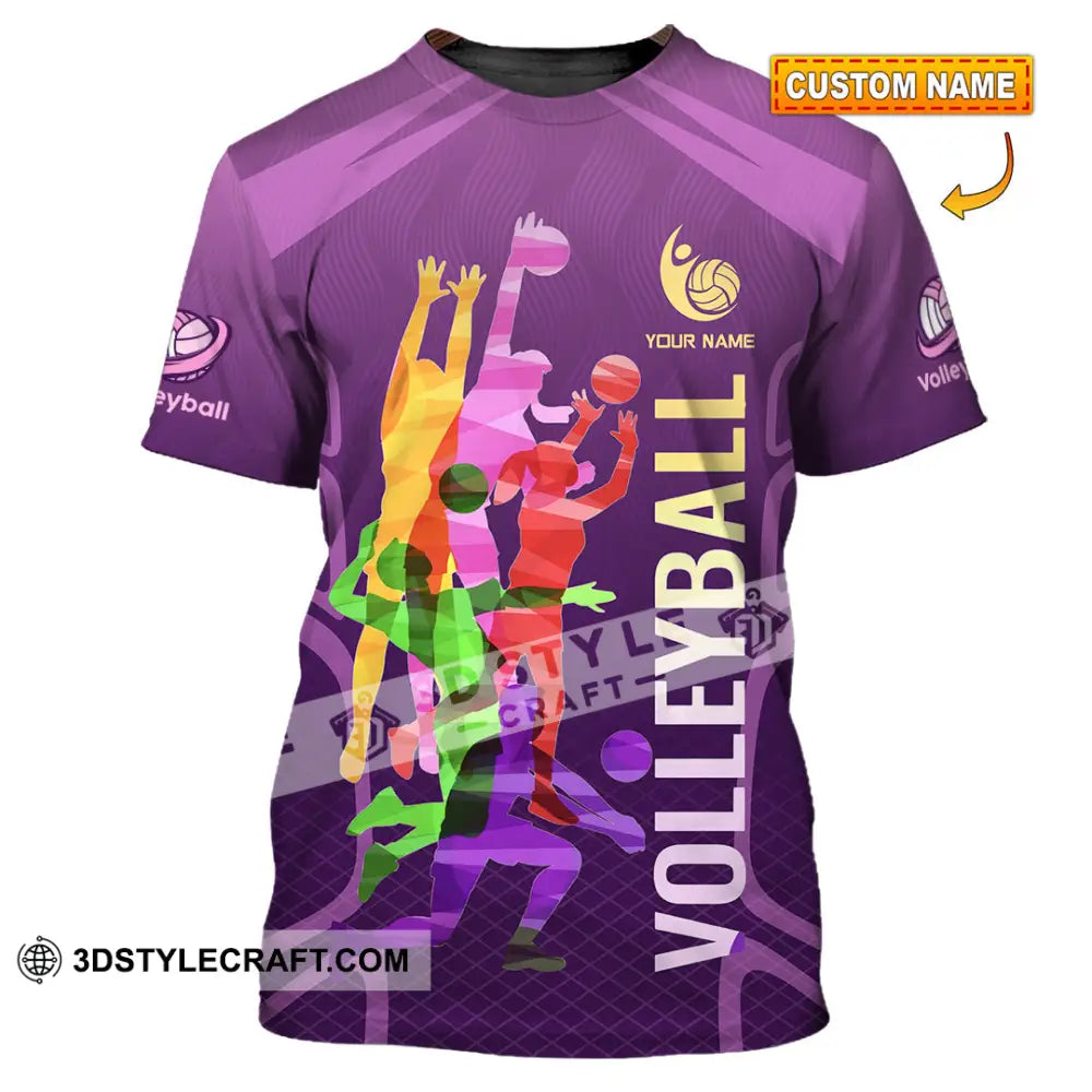 Unisex Shirt - Custom Volleyball 3D Shirt - T-shirt