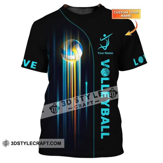 Unisex Shirt Custom Volleyball Hoodie Team T-Shirt Gift For Players / S