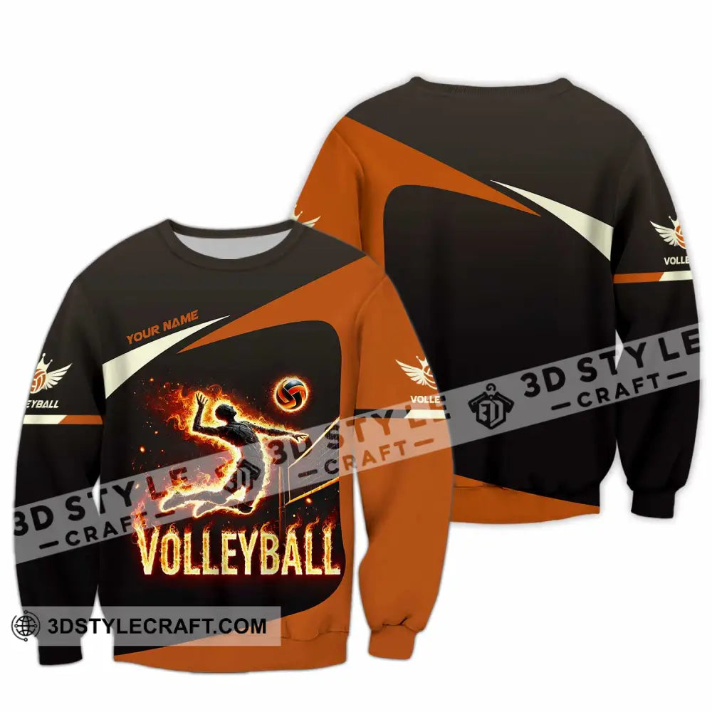 Unisex Shirt - Custom Volleyball Shirt Long Sleeve / S T-shirt