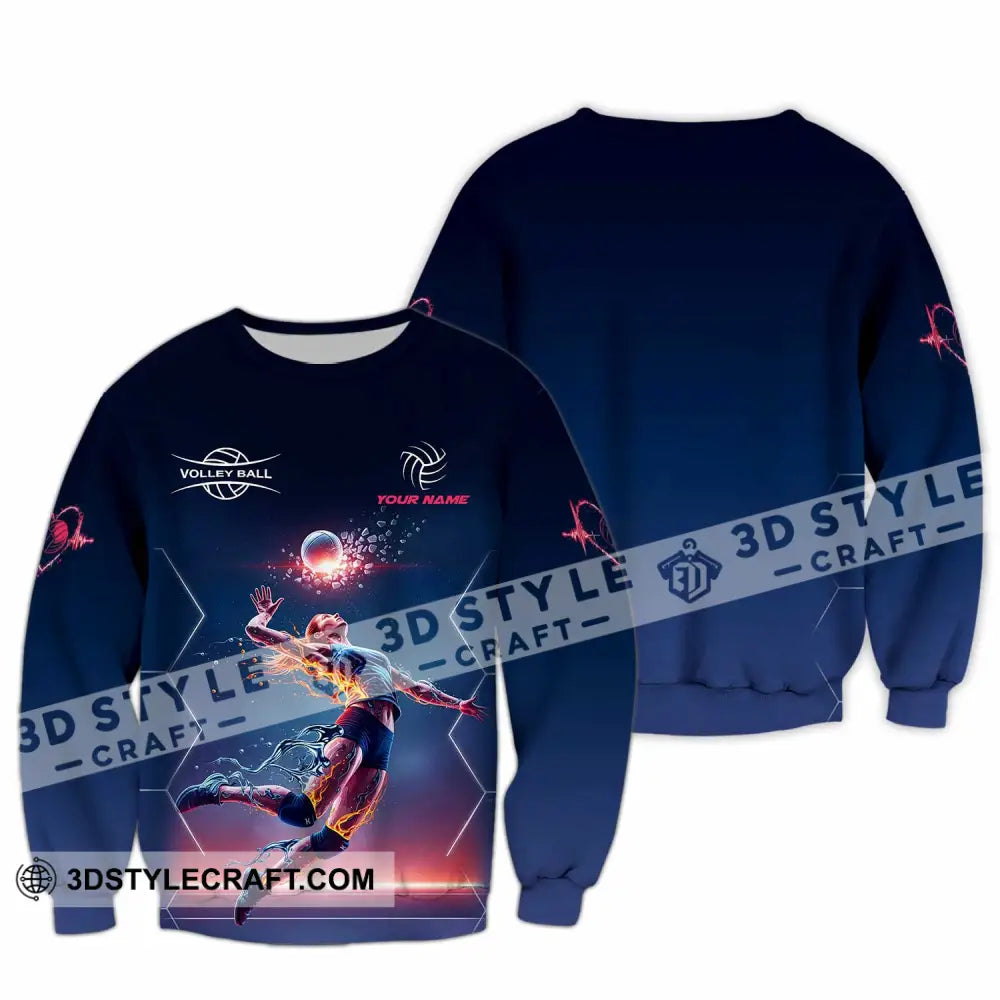 Unisex Shirt Custom Volleyball Shirt Long Sleeve / S T shirt