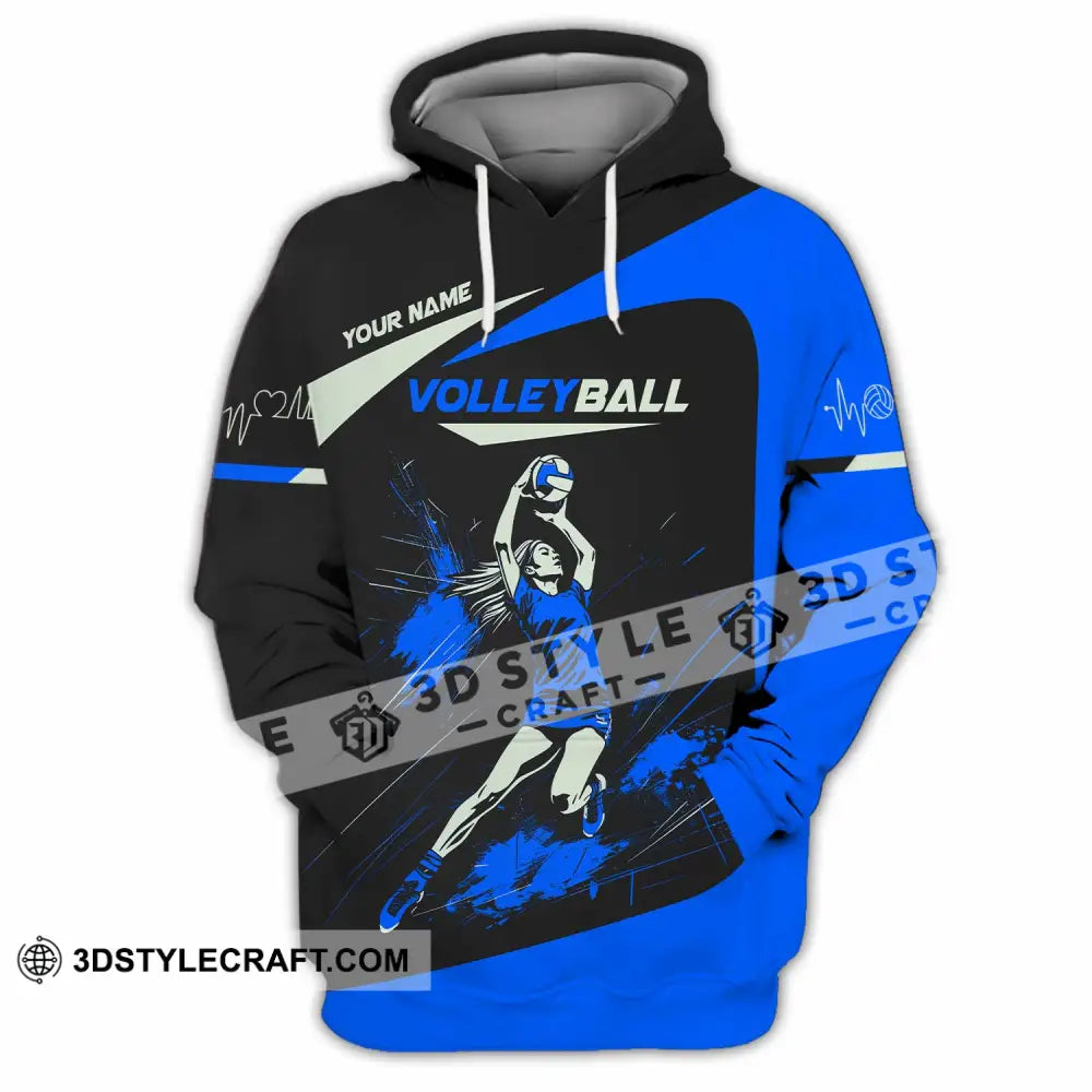 Unisex Shirt - Custom Volleyball Lover Sport Shirt Hoodie / S T-shirt