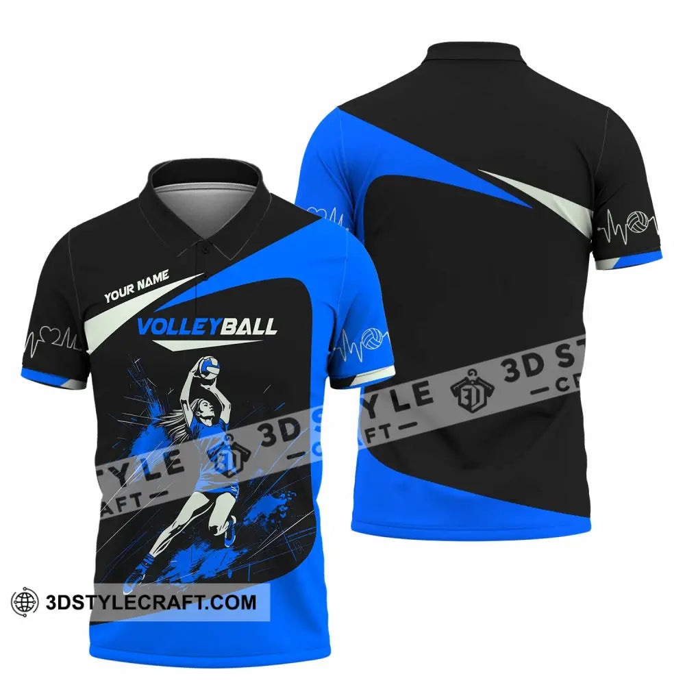 Unisex Shirt - Custom Volleyball Lover Sport Shirt Polo Shirt / S T-shirt