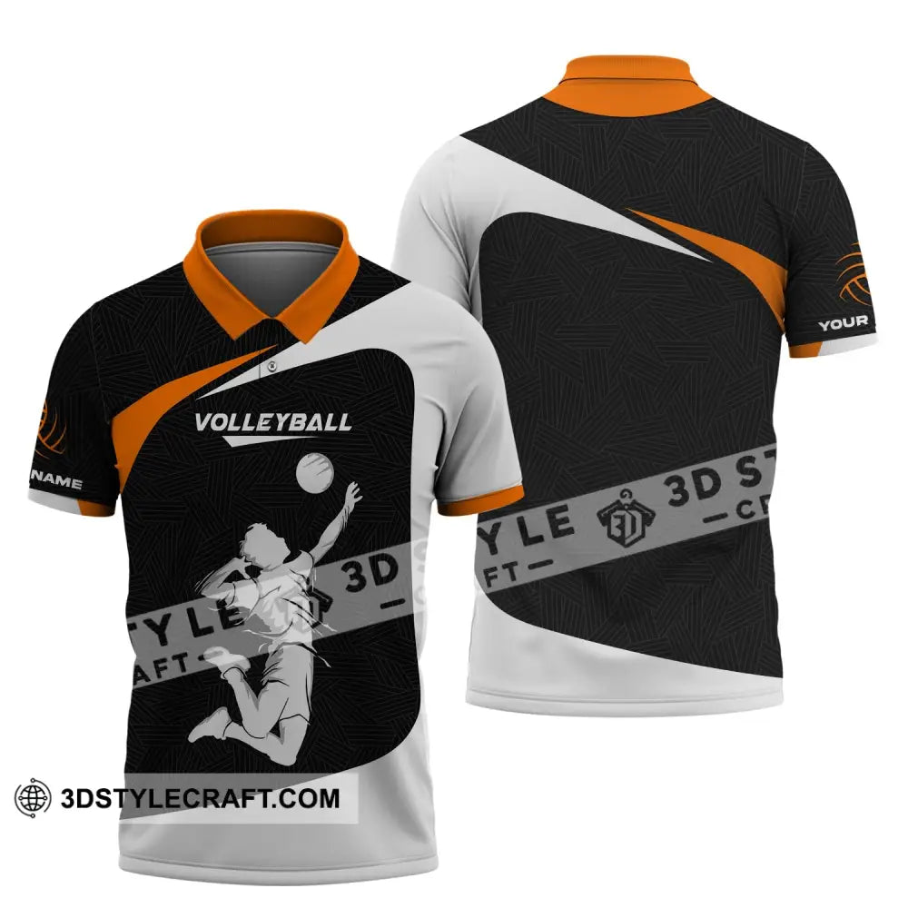 Unisex Shirt Custom Volleyball Sweater T-Shirt For Team Gift Players Polo / S