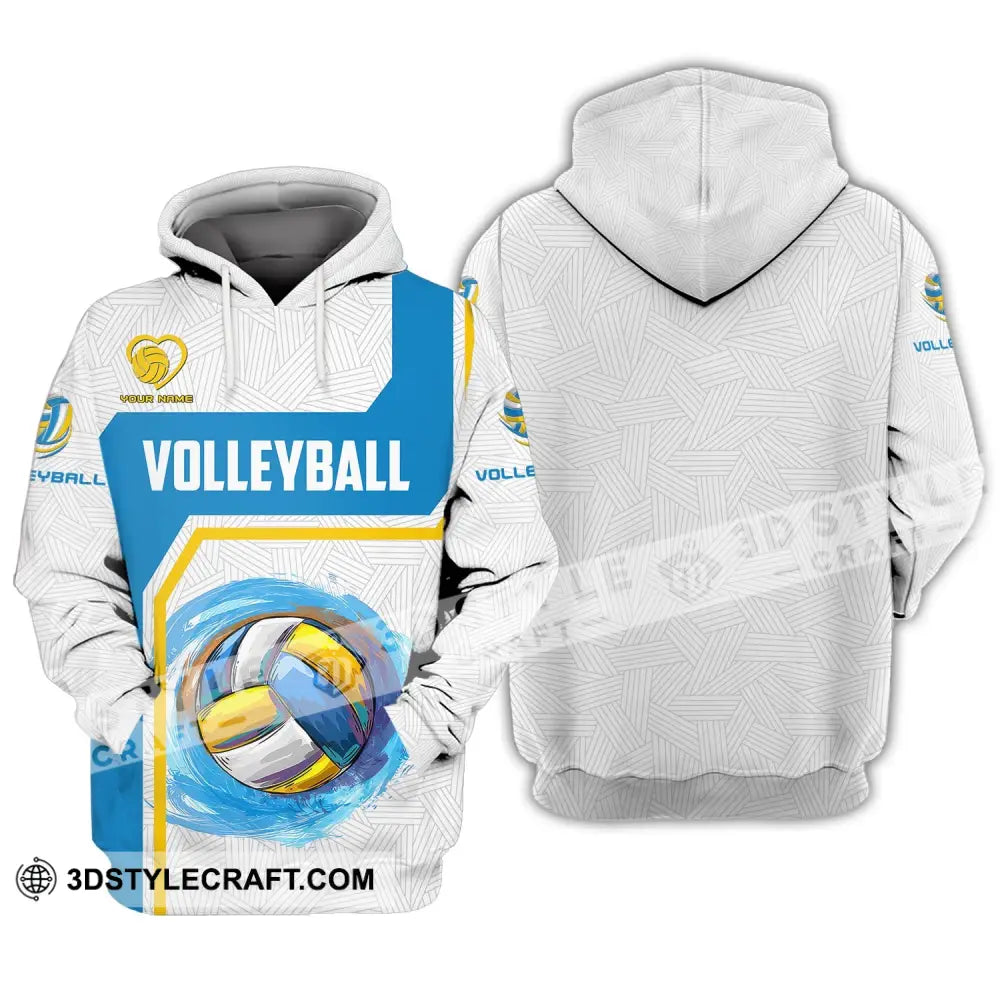 Unisex Shirt Custom Volleyball T-Shirt For Team Gift Players Hoodie / S