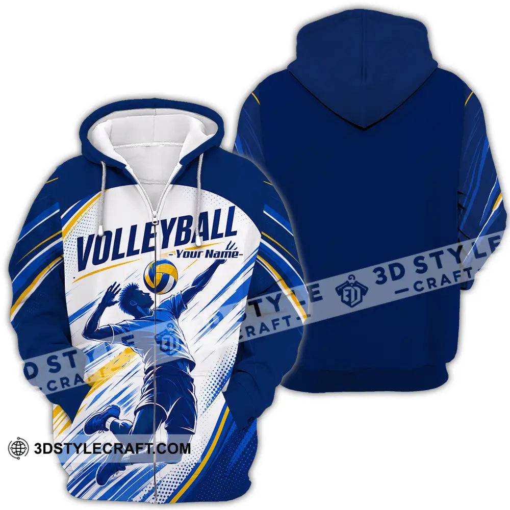 Unisex Shirt - Custom Volleyball Shirt - Zipper Hoodie / S - T-shirt