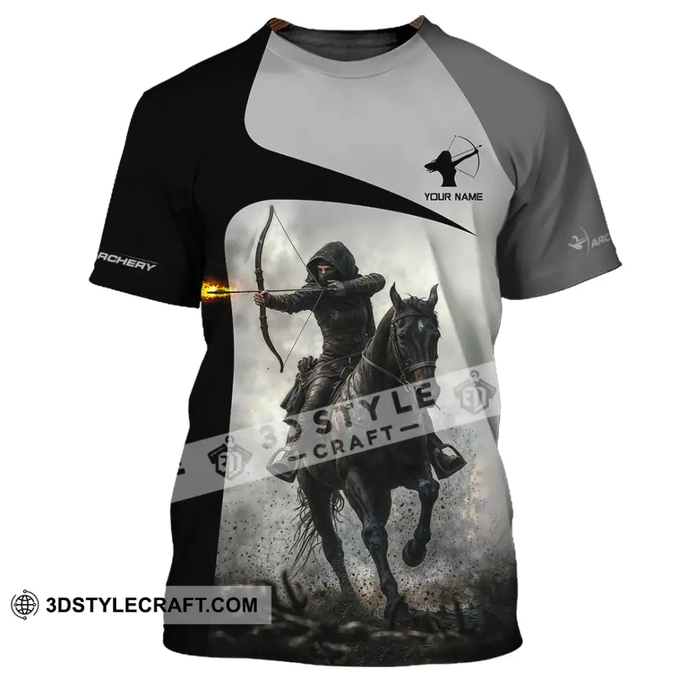 Unisex Shirt - Custom Warrior Horseman Archery Shirt T-Shirt / S T-shirt
