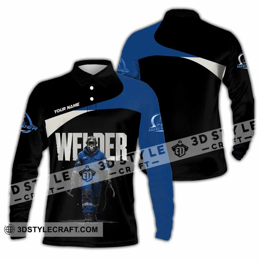 Unisex Shirt - Custom Welder Shirt - Long Sleeve Polo / S - T-shirt