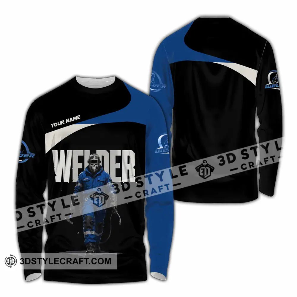 Unisex Shirt - Custom Welder Shirt - Long Sleeve Shirt / S - T-shirt