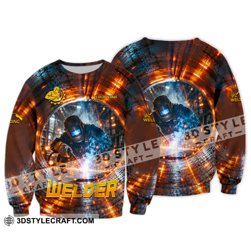 Unisex Shirt - Custom Welder Shirt - Long Sleeve / S - T-shirt