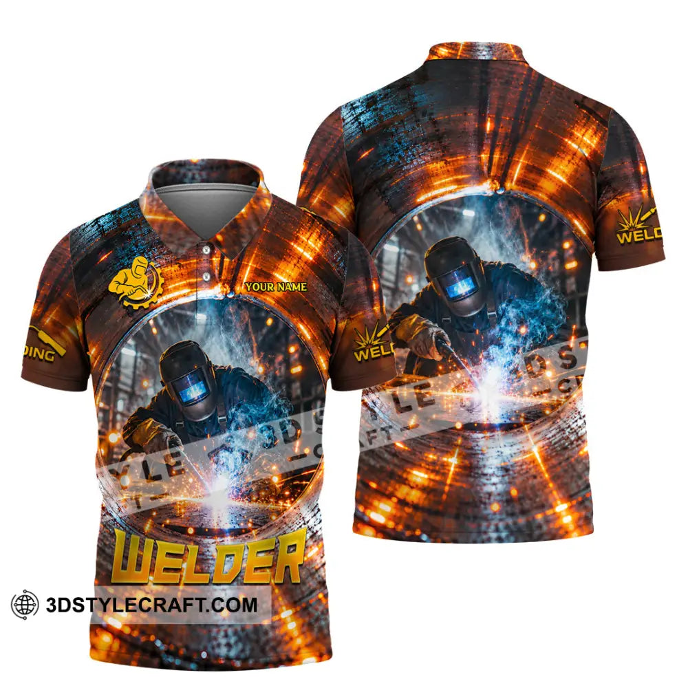 Unisex Shirt - Custom Welder Shirt - Polo Shirt / S - T-shirt