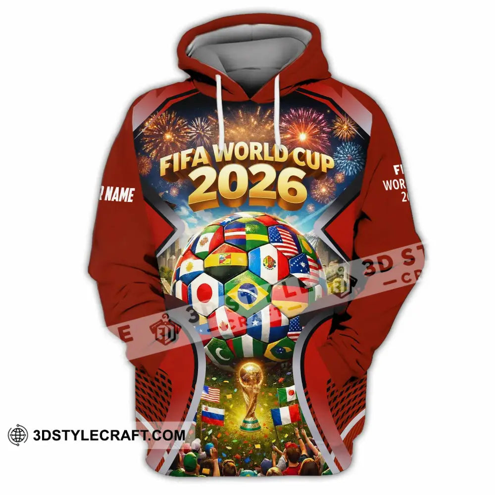 Unisex Shirt - Custom World Cup 2026 3D Shirt Hoodie / S T-shirt