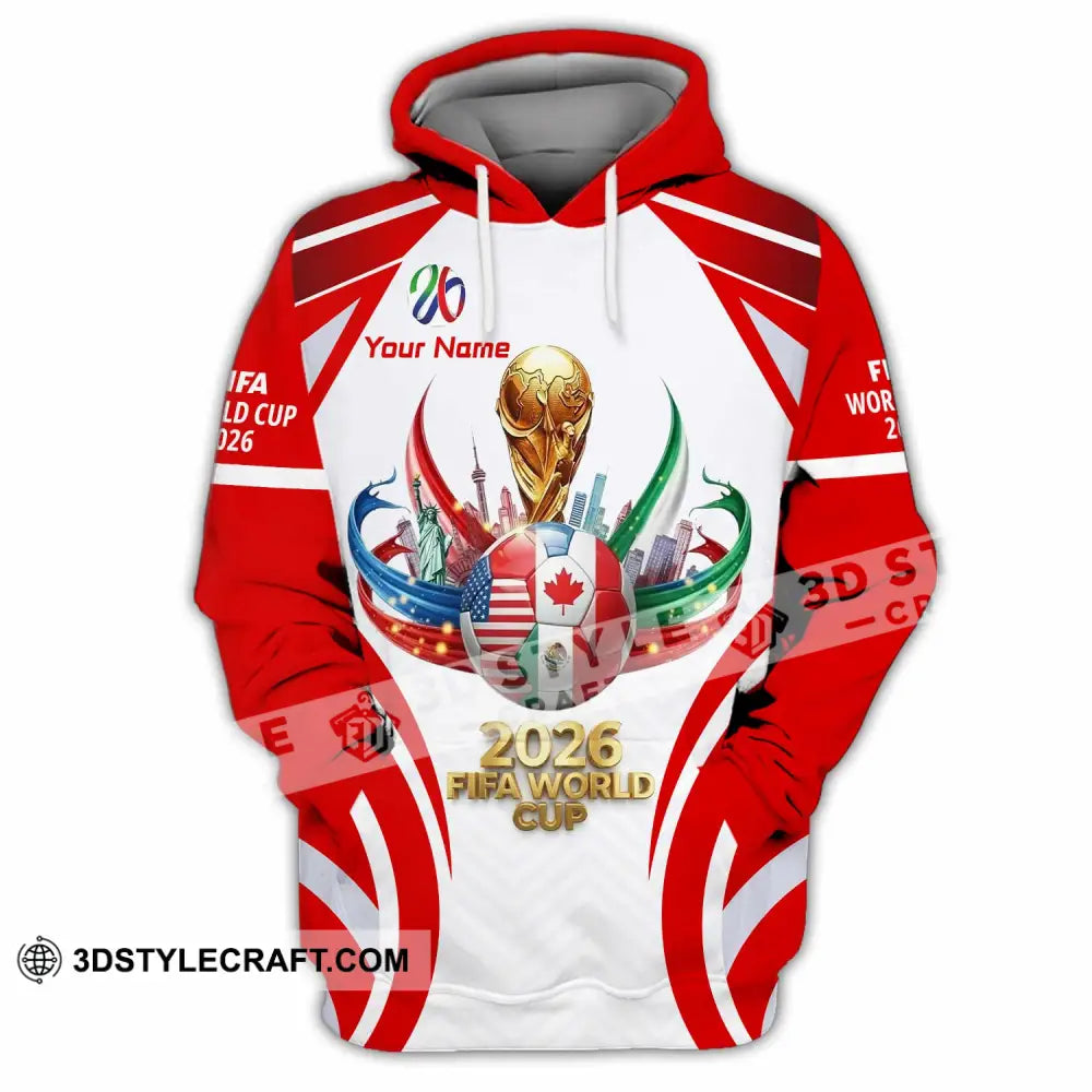 Unisex Shirt - Custom World Cup 2026 3D Shirt Hoodie / S T-shirt