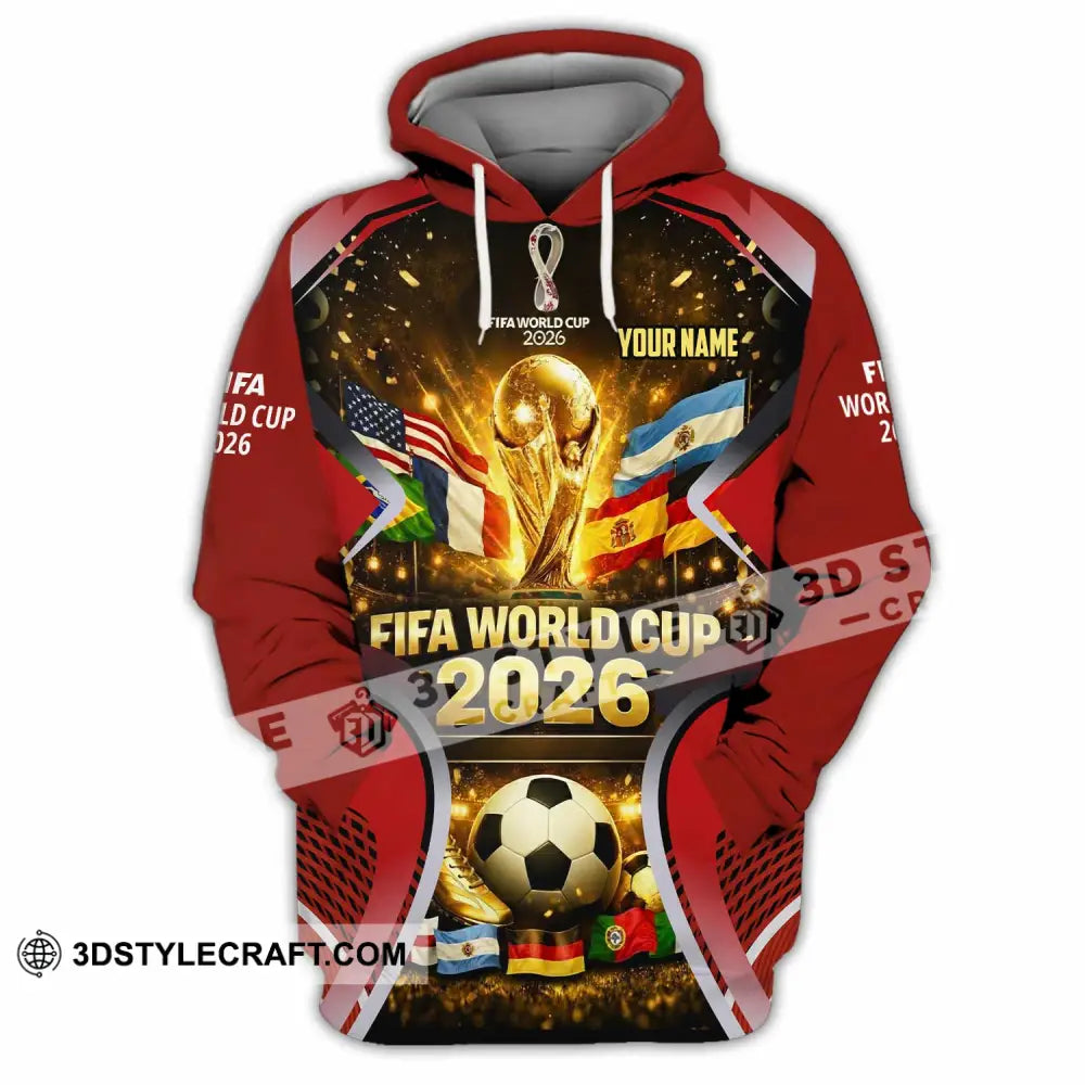 Unisex Shirt - Custom World Cup 2026 3D Shirt Hoodie / S T-shirt