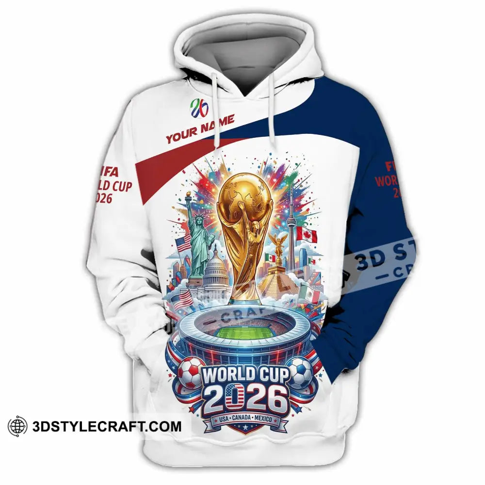 Unisex Shirt - Custom World Cup 2026 3D Shirt - Hoodie / S - T-shirt
