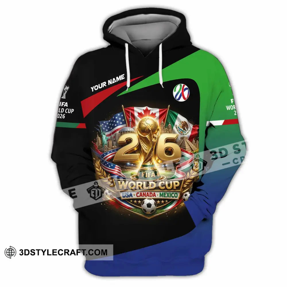 Unisex Shirt - Custom World Cup 2026 3D Shirt Hoodie / S T-shirt