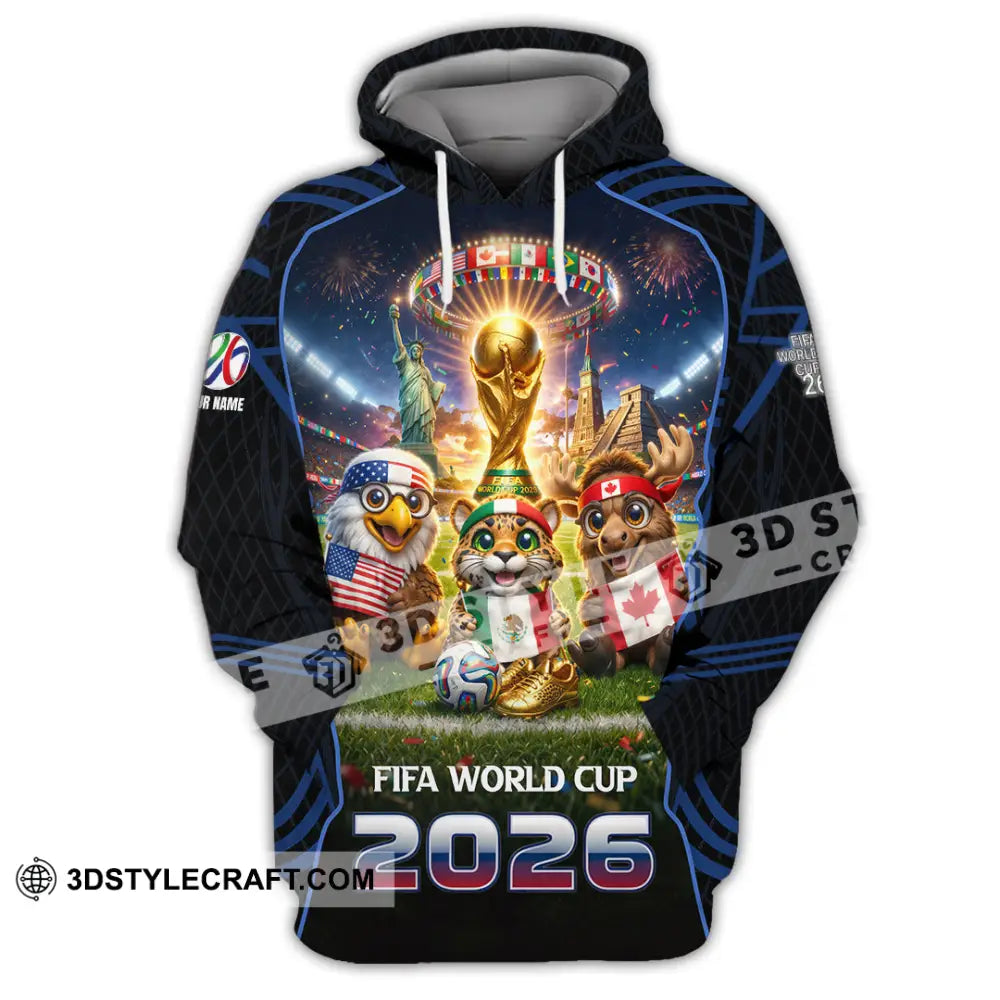 Unisex Shirt - Custom World Cup 2026 3D Shirt Hoodie / S T-shirt