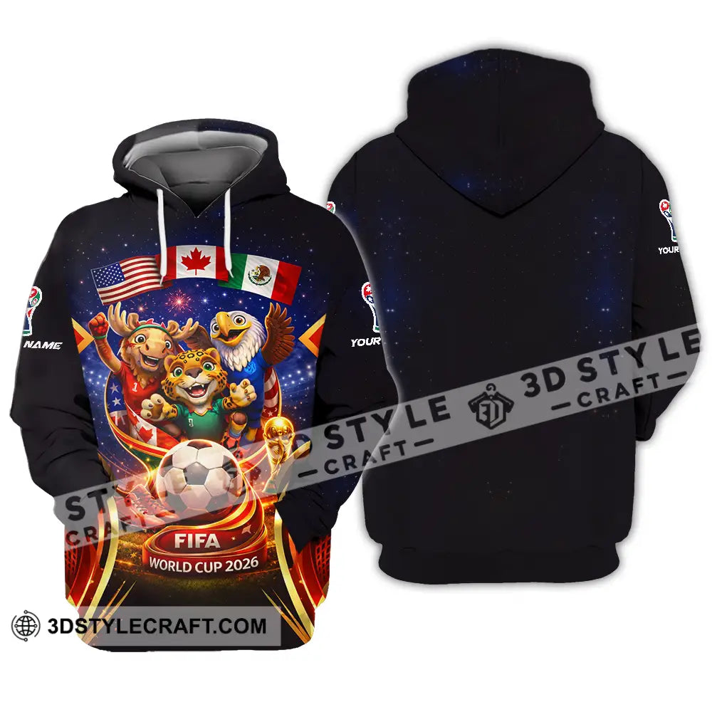 Unisex Shirt - Custom World Cup 2026 3D Shirt Hoodie / S T-shirt