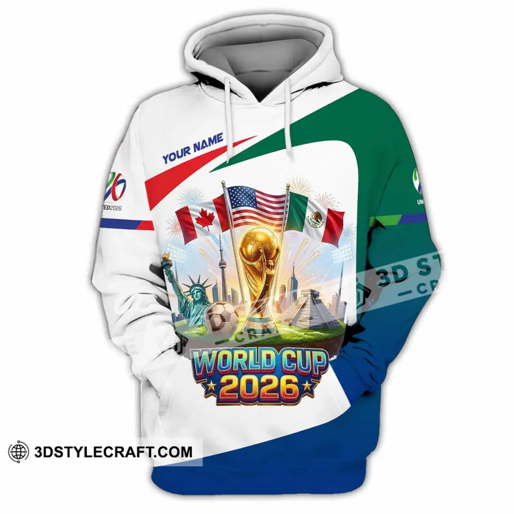Unisex Shirt - Custom World Cup 2026 3D Shirt Hoodie / S T-shirt