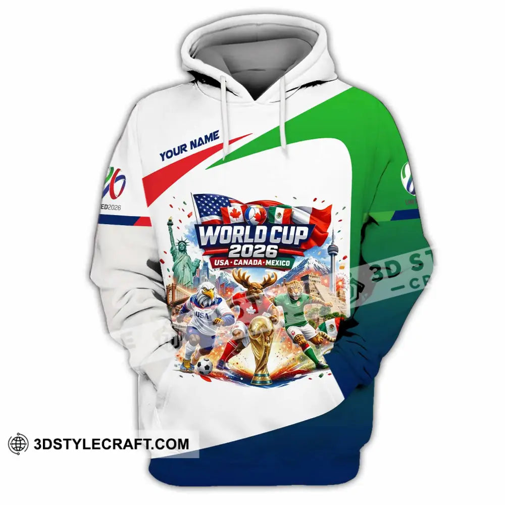 Unisex Shirt - Custom World Cup 2026 3D Shirt Hoodie / S T-shirt