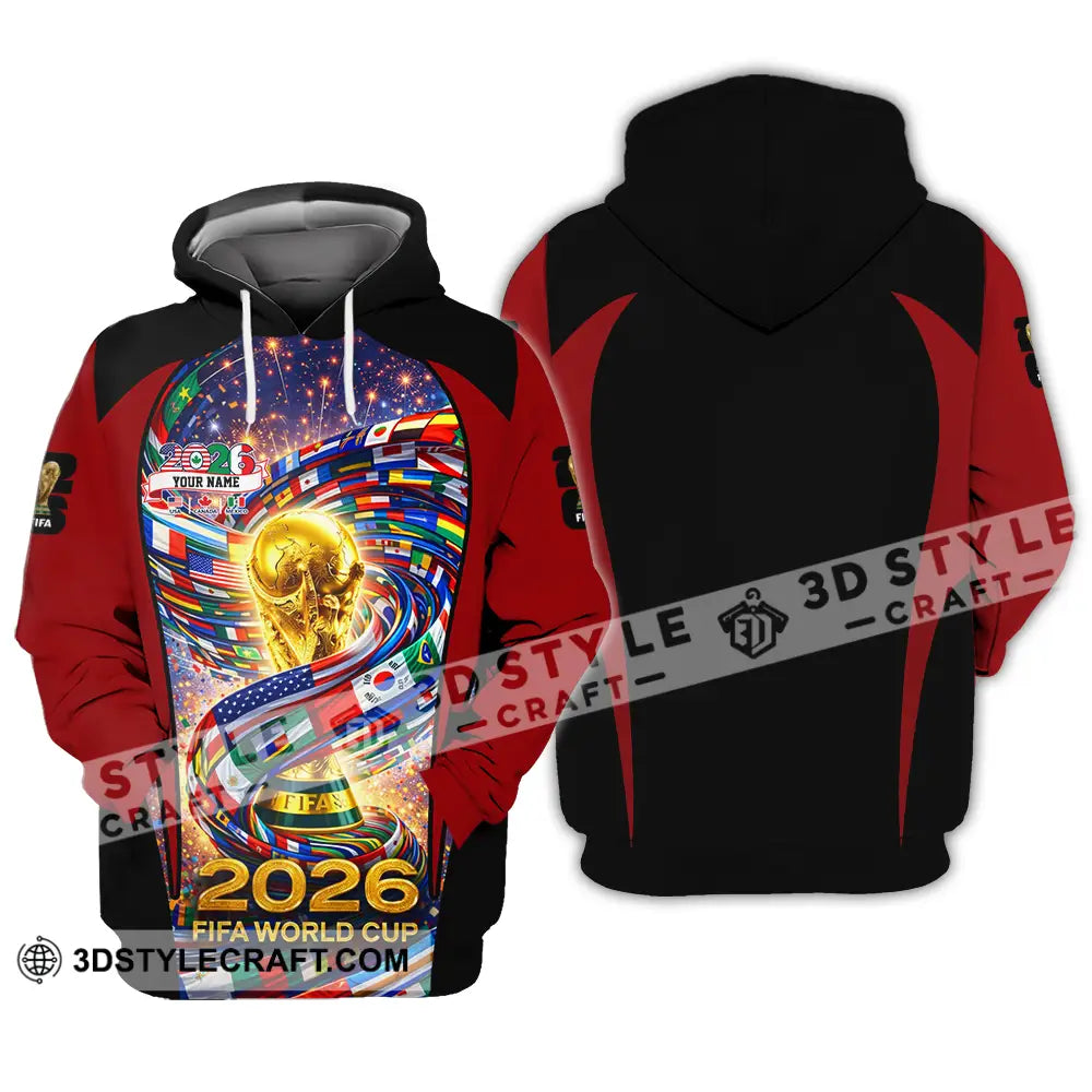 Unisex Shirt - Custom World Cup 2026 3D Shirt Hoodie / S T-shirt