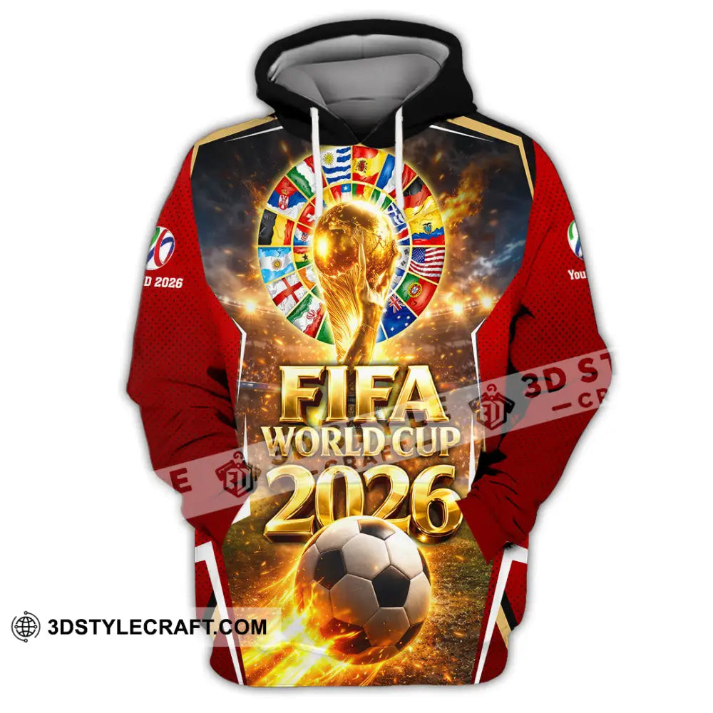 Unisex Shirt - Custom World Cup 2026 3D Shirt - Hoodie / S - T-shirt