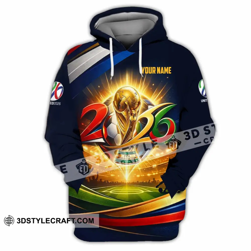 Unisex Shirt - Custom World Cup 2026 3D Shirt - Hoodie / S - T-shirt