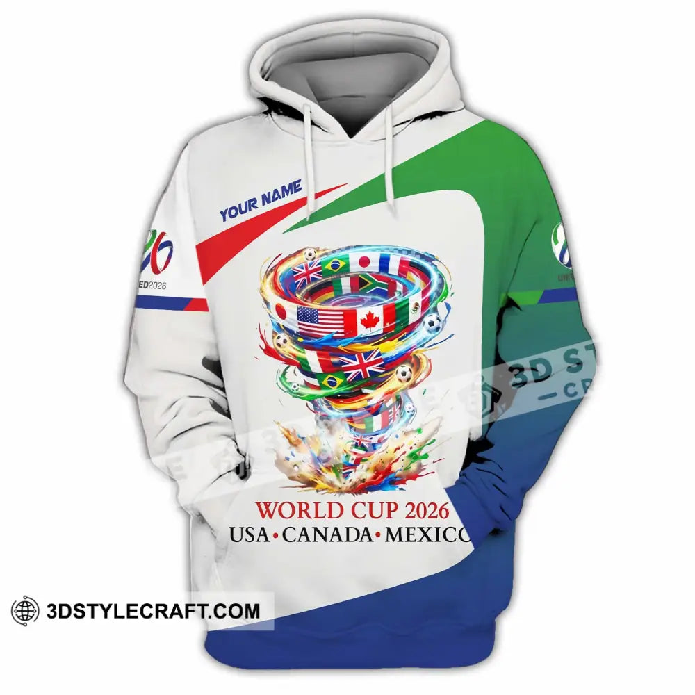 Unisex Shirt - Custom World Cup 2026 3D Shirt Hoodie / S T-shirt