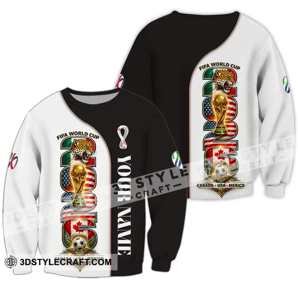Unisex Shirt - Custom World Cup 2026 3D Shirt Long Sleeve / S T-shirt