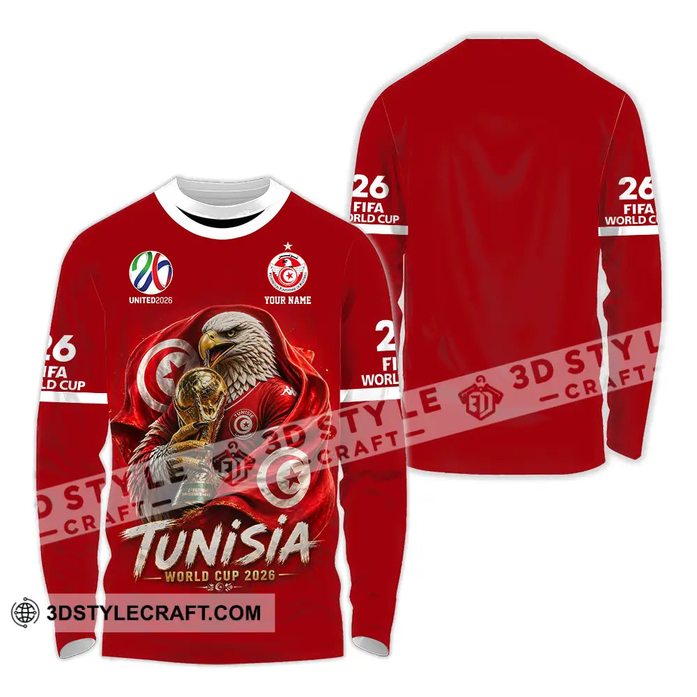 Unisex Shirt - Custom World Cup 2026 3D Shirt - Long Sleeve Shirt / S - T-shirt