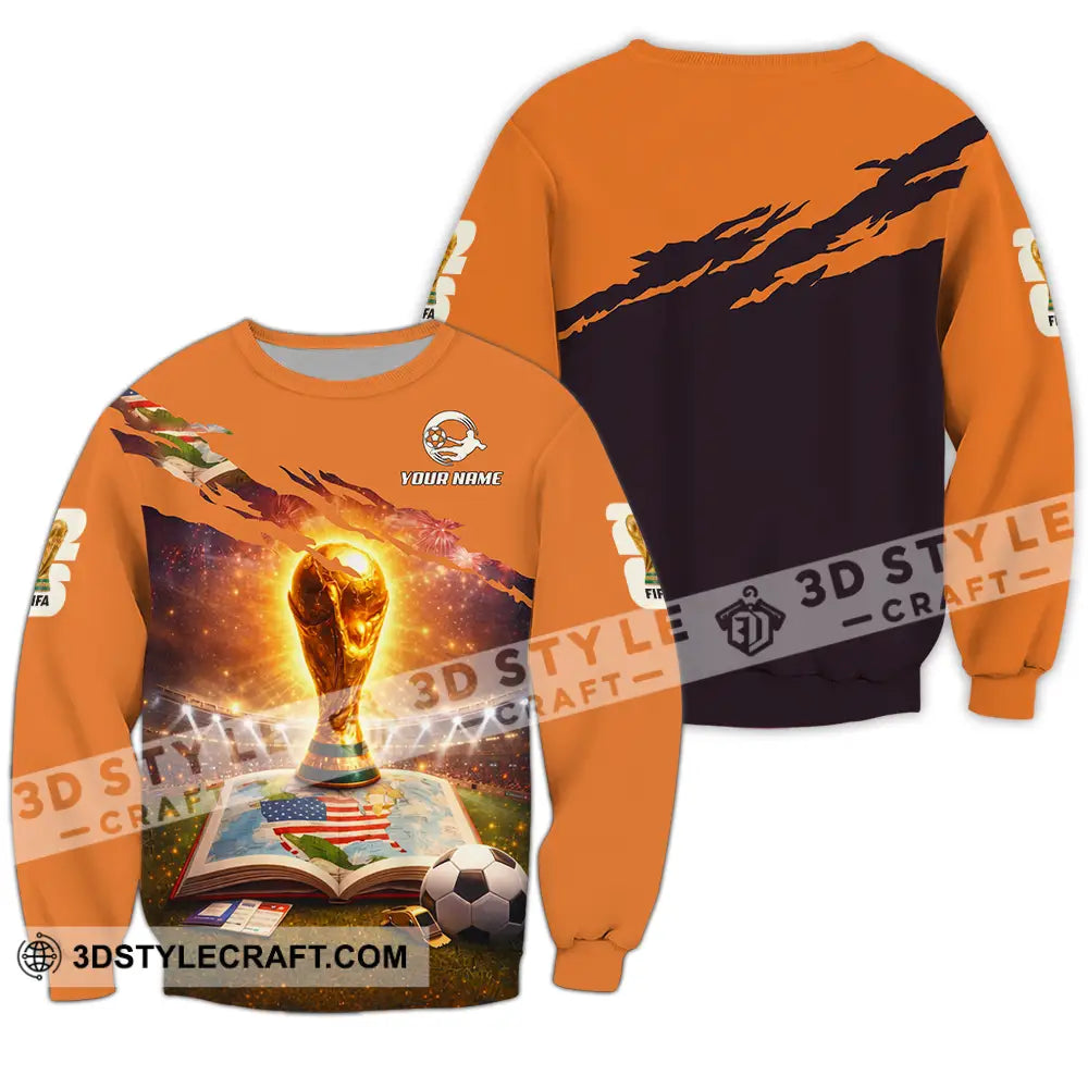 Unisex Shirt - Custom World Cup 2026 3D Shirt Long Sleeve / S T-shirt