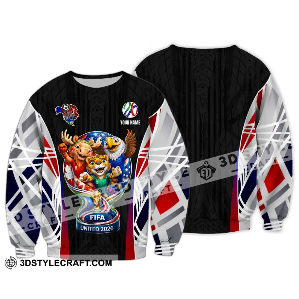 Unisex Shirt - Custom World Cup 2026 3D Shirt Long Sleeve / S T-shirt