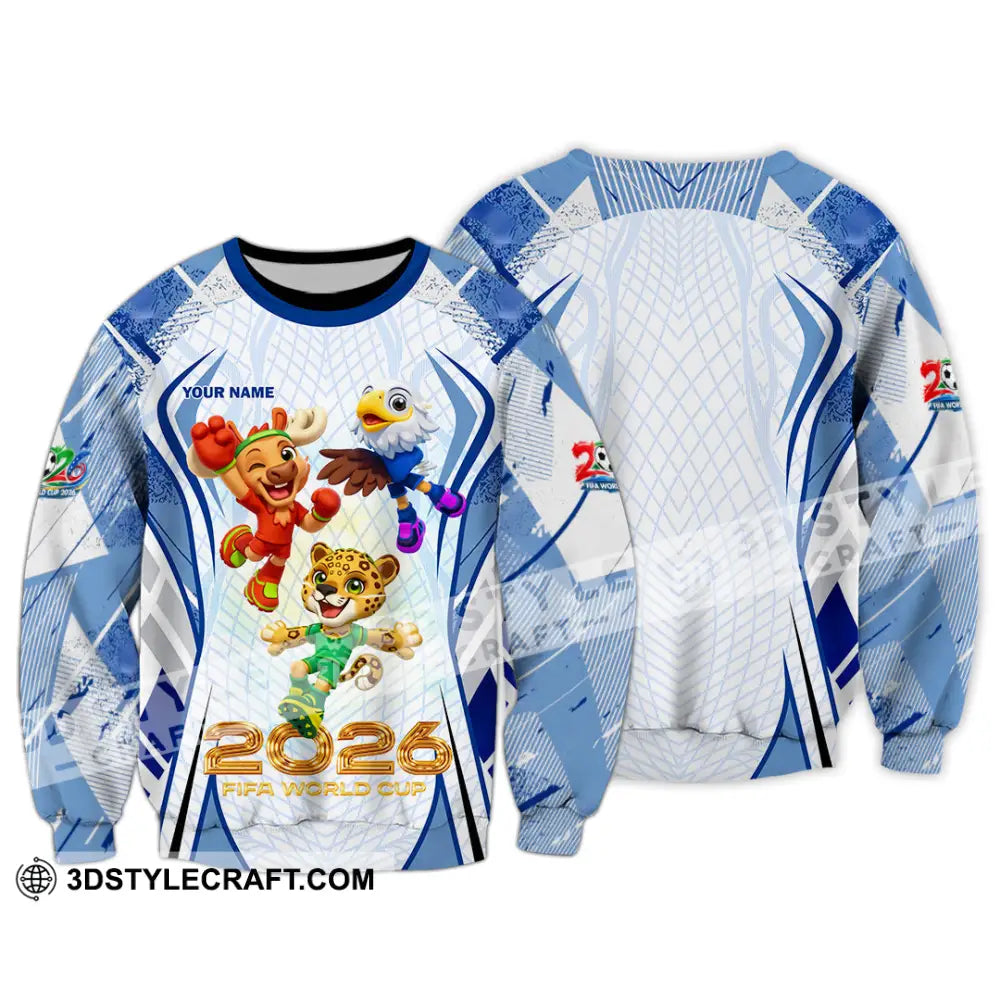 Unisex Shirt - Custom World Cup 2026 3D Shirt Long Sleeve / S T-shirt