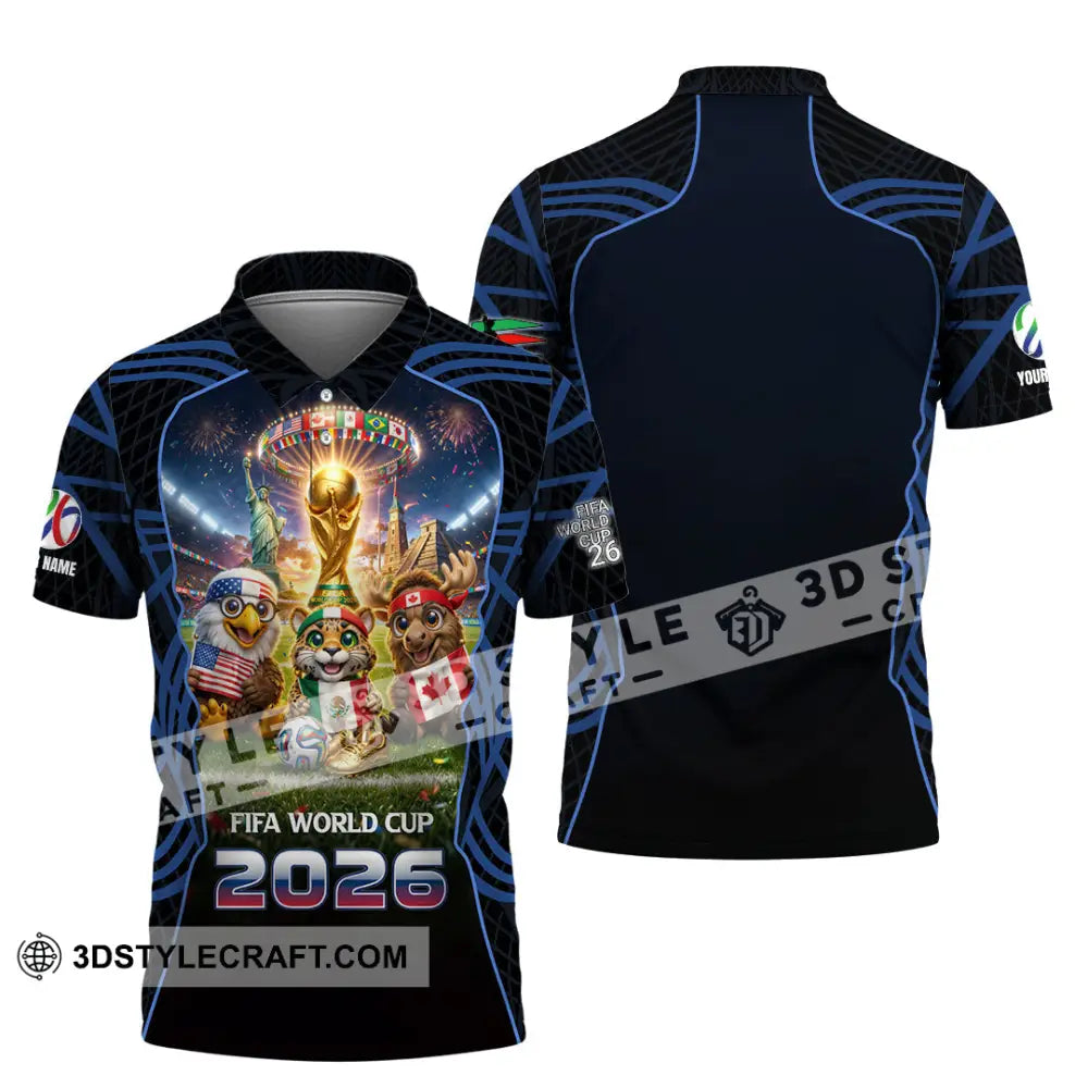 Unisex Shirt - Custom World Cup 2026 3D Shirt Polo Shirt / S T-shirt