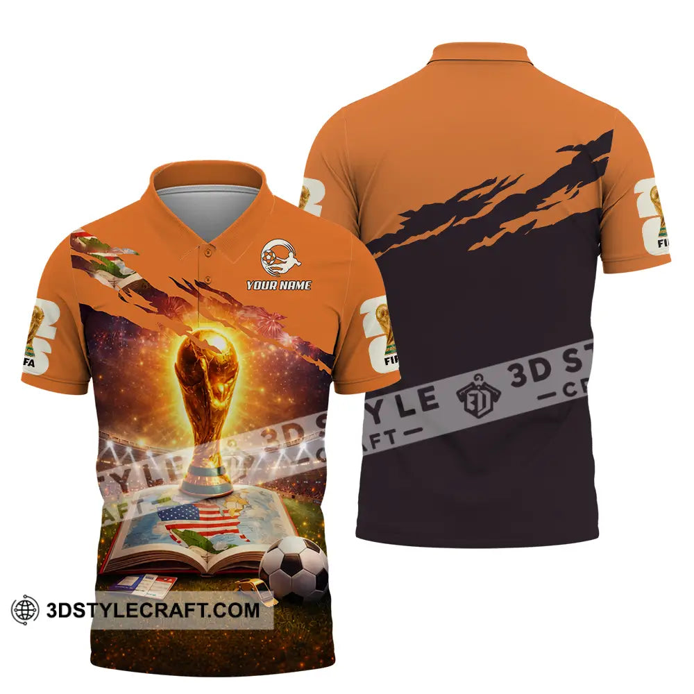 Unisex Shirt - Custom World Cup 2026 3D Shirt Polo Shirt / S T-shirt