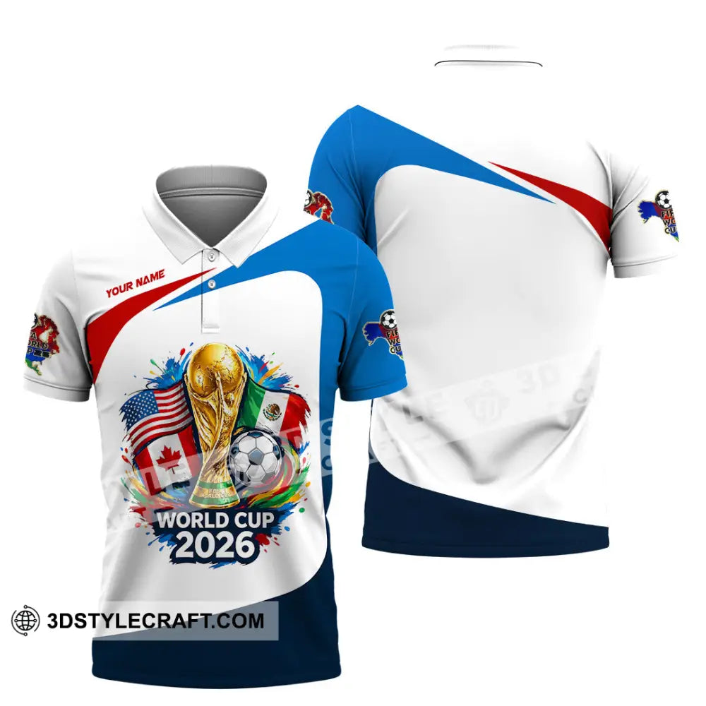 Unisex Shirt - Custom World Cup 2026 3D Shirt - Polo Shirt / S - T-shirt