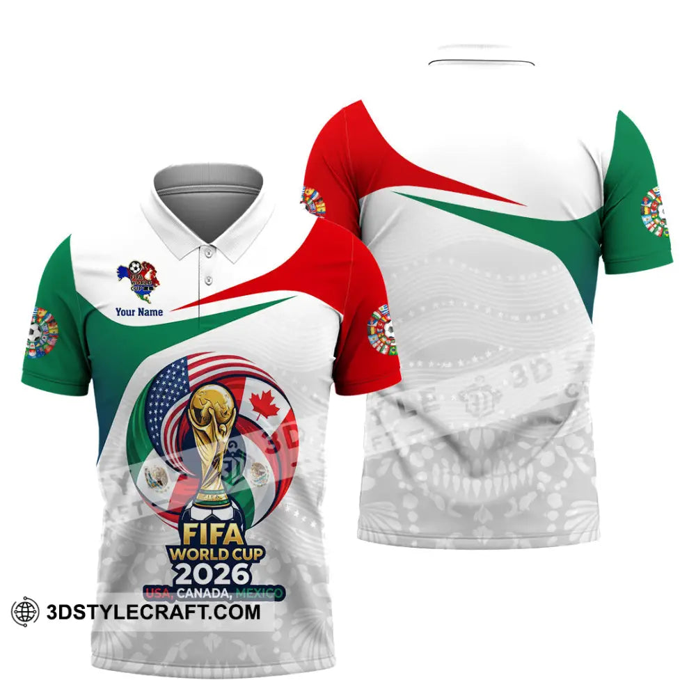 Unisex Shirt - Custom World Cup 2026 3D Shirt - Polo Shirt / S - T-shirt