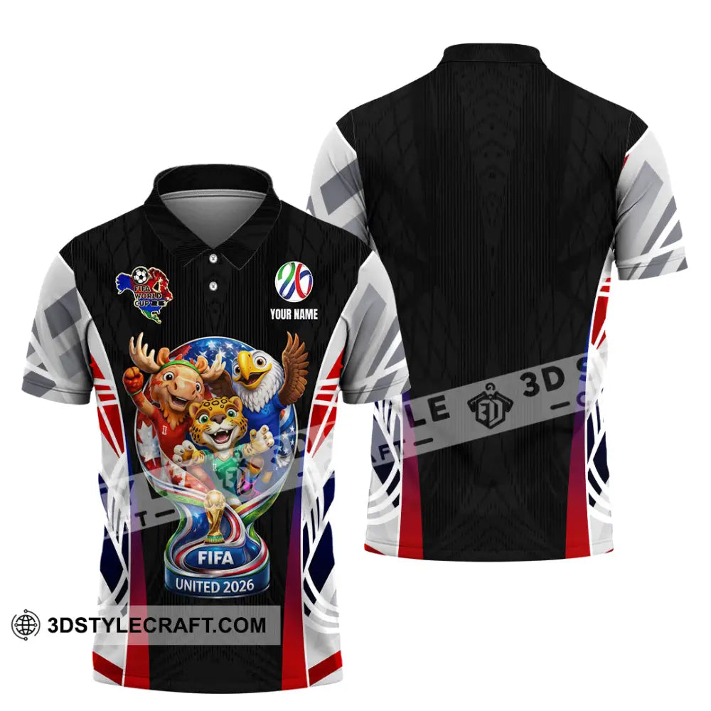 Unisex Shirt - Custom World Cup 2026 3D Shirt Polo Shirt / S T-shirt