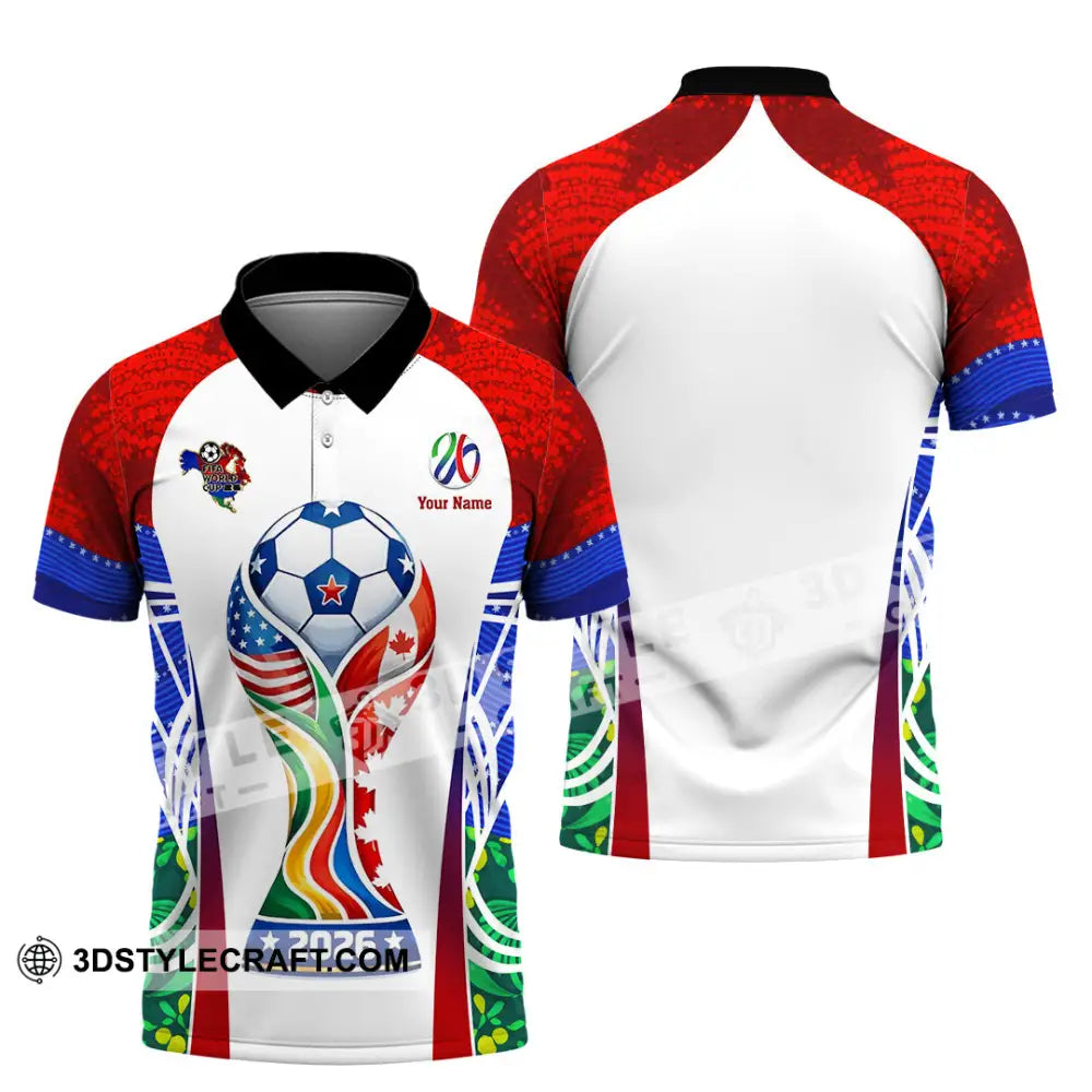 Unisex Shirt - Custom World Cup 2026 3D Shirt - Polo Shirt / S - T-shirt