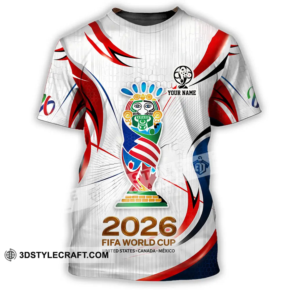 Unisex Shirt - Custom World Cup 2026 3D Shirt T-Shirt / S T-shirt