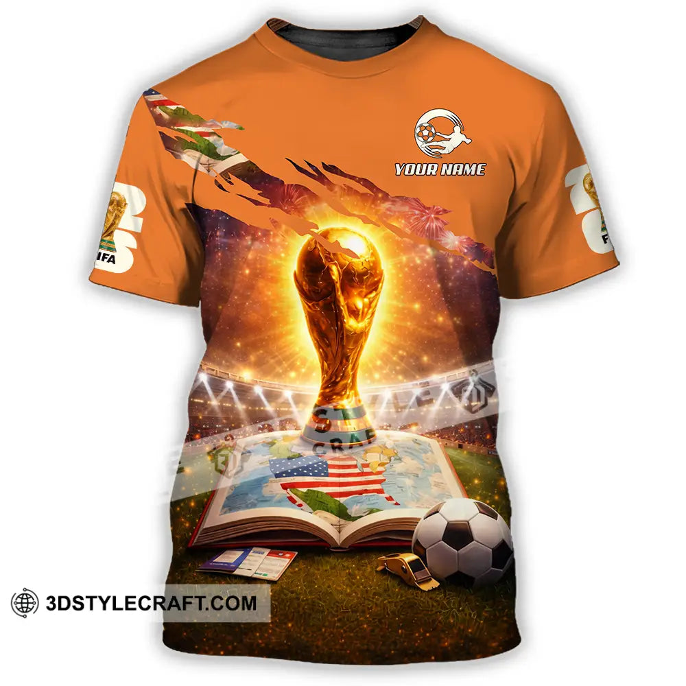 Unisex Shirt - Custom World Cup 2026 3D Shirt T-Shirt / S T-shirt