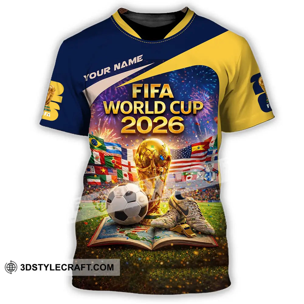Unisex Shirt - Custom World Cup 2026 3D Shirt T-Shirt / S T-shirt