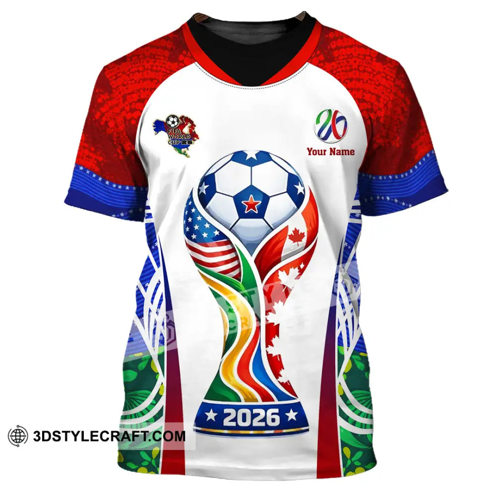 Unisex Shirt - Custom World Cup 2026 3D Shirt - T-Shirt / S - T-shirt
