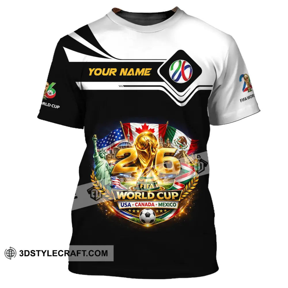 Unisex Shirt - Custom World Cup 2026 3D Shirt - T-Shirt / S - T-shirt