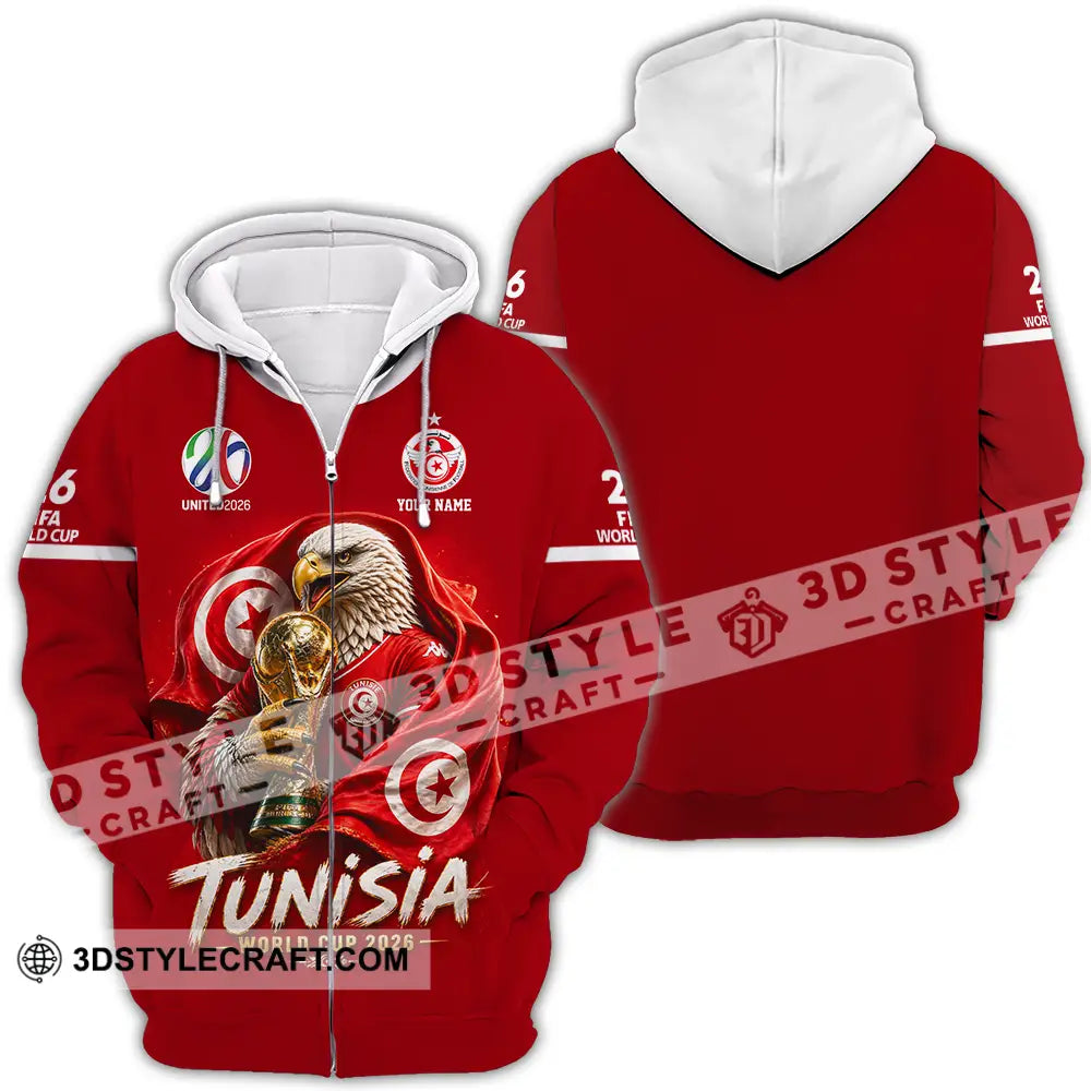 Unisex Shirt - Custom World Cup 2026 3D Shirt - Zipper Hoodie / S - T-shirt