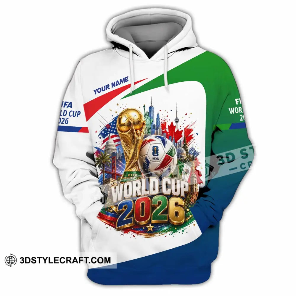 Unisex Shirt - Custom World Cup 2026 Shirt - Hoodie / S - T-shirt