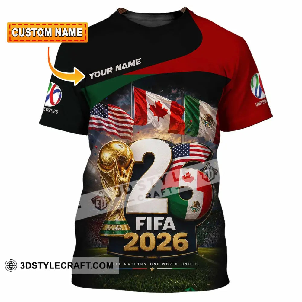Unisex Shirt - Custom World Cup 2026 Shirt - T-shirt
