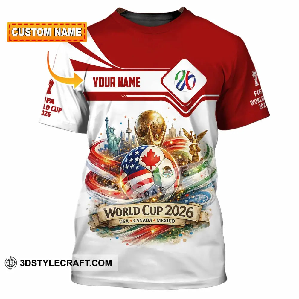 Unisex Shirt - Custom World Cup 2026 Shirt - T-shirt